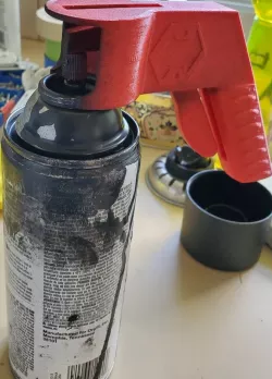 Spray can handle/trigger