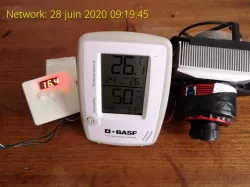 Système Peltier pour caméra ZWO 62mm