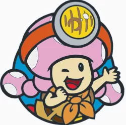 Toadette Badge HD