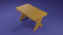 Wooden table