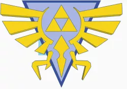Zelda Triforce Logo HD