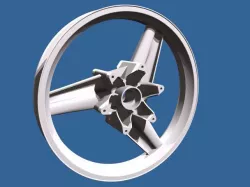 1990 Honda CBR 600 F MT 2.50 x 17 inch front wheel 