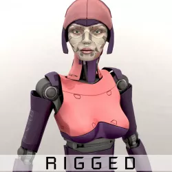 2ndGen 2 Rigged 3D model