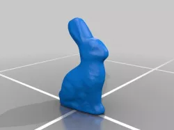 3D Scan of Chocolate Bunny