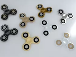 8 Spinner Fidget Widget - Pack 03 3D model