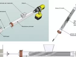 ABS 3 mm extruder prototype