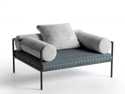 Agra Armchair 3D model