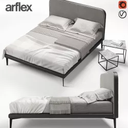 ARFLEX SUITE bed 3D model