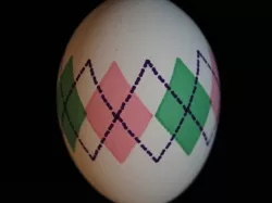 Argyle egg for Egg-Bot