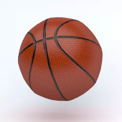 Basket ball Low-poly  3D model