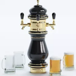 Beer Tower-Beer Tap 3D model