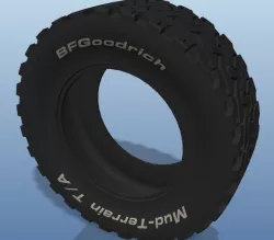 BF Goodrich Mud-Terrain T/A 235/65-R15 for 7,5" rim