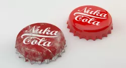 bottle caps Low-poly  3D model