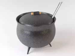 Cast iron boiler 3D model