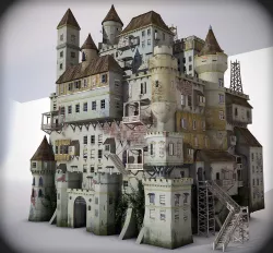 Castle 3D model