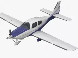 Cessna TTx 400  3D model