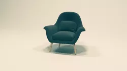 Chair Baron 3D model
