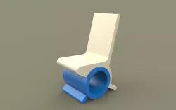 Chair of the future 3D model