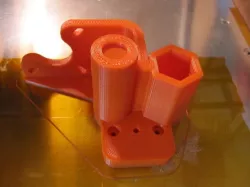 Clamp-style X-ends for 3/8 inch Acme rod and LM8UU bearings