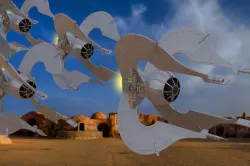 Clawcraft from Star Wars movie 3D model