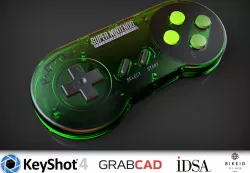 Controle super nintendo by Thiago