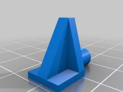 Cupboard shelf pin