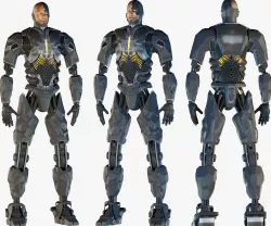 Cyborg - Justice League 3D model
