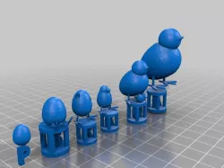 Egg To Chick #Chess Set
