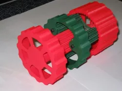 Exploded Planetary Gear Set