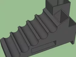Factory desk tidy