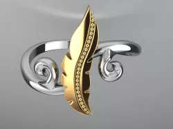 Feather 3D model