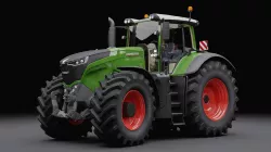 Fendt 1050 Vario Low-poly  3D model
