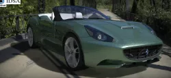 Ferrari California for IDSA "CAD" (Color Aided Design) Rendering Challenge