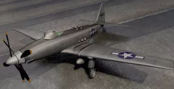 Fisher P-75 Eagle 3D model