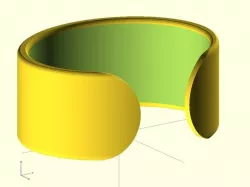 Flat Open Bracelet