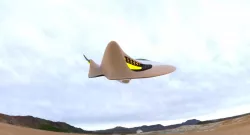 Futuristic jet fighter