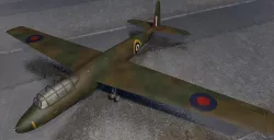 General Aircraft GAL-48 Hotspur 3D model