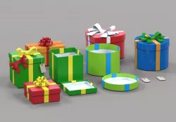 Gift Boxes 3d models 3D model