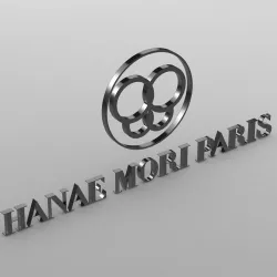 hanae mori logo 3D model