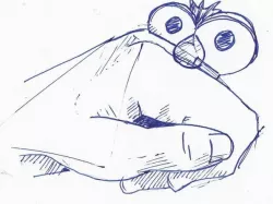Hand Puppet Monster - Prototype