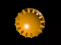Head object  Low-poly  3D model