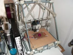 Heavy Mendel, a self replicating 3D printer/mill/PCB engraver