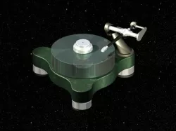 High quality linear air bearing direct drive turntable