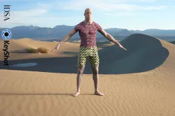 Idsa rendering challenge (Human male)