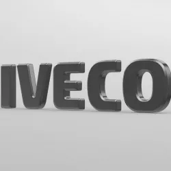 iveco logo 3D model