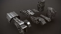 kit bash parts  3D model