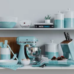 Kitchen Decor Set 3D model