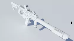 KRISS Vector 3D model