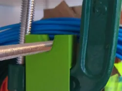 Lazy G Clamp M8 rod filament holder