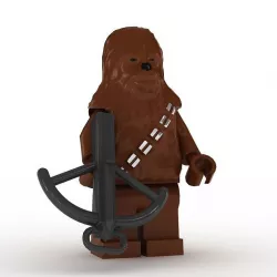LEGO Minfigure Boba Chewbacca 3D model